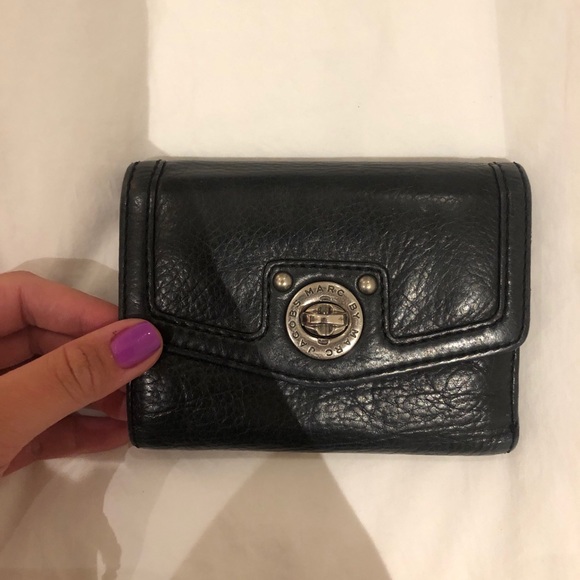 Marc by Marc Jacobs small black wallet - Picture 1 of 3
